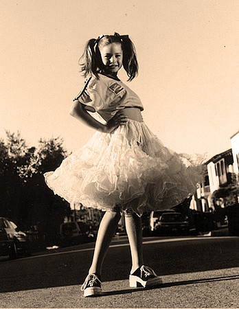 tutu girl combat boots