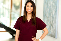 Approachable business portrait with premium studio backdrops in Newport Beach.